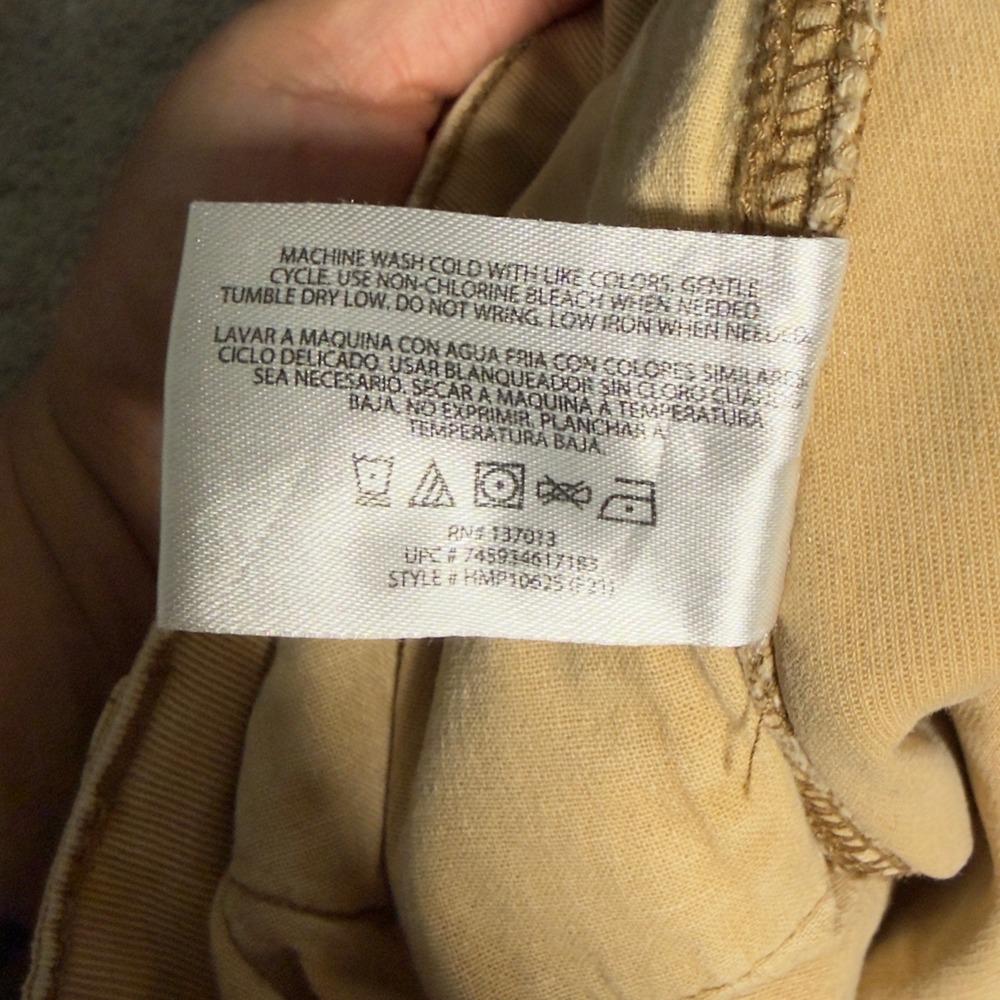 Woolrich Pants Mens 40x30 Tan Good Straight Leg Twill Workwear Outdoor Gorpcore - Picture 9 of 13